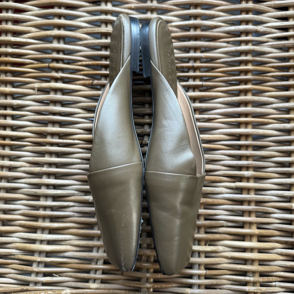 Jenni Kayne Brown Leather Mules - Picture 10 of 10